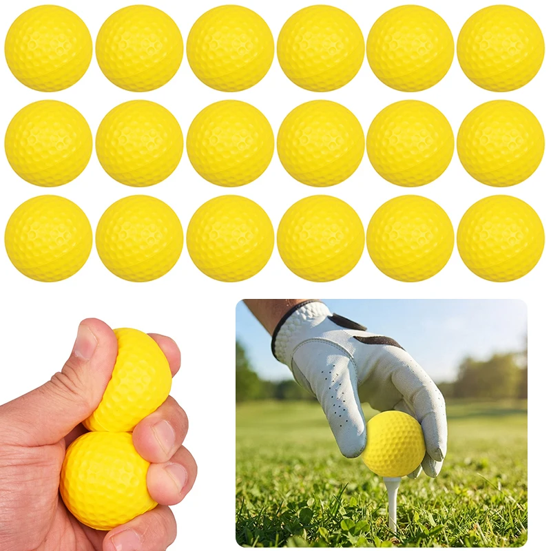 Golf Ball Premium - 6/12 Pezzi Palline da Golf Gialle
