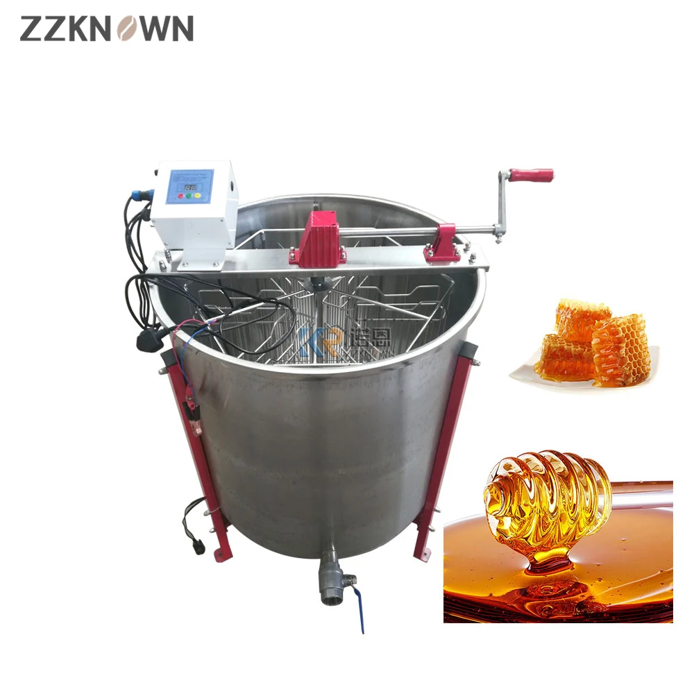 Food Grade Radial Honey Extractor Motor Bee Keeping Centrifugal Machine Horizontal Honey Shaker