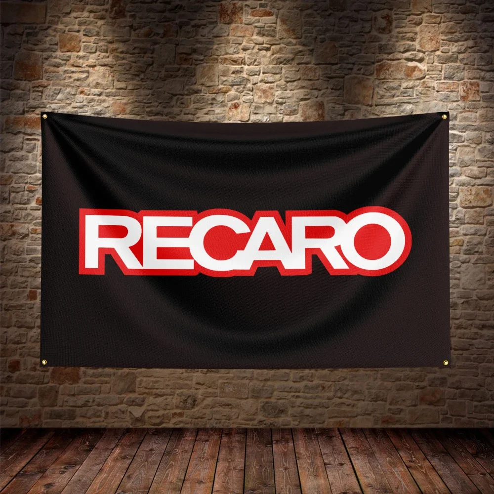 3X5Ft Recaros Flag Polyester Printed Car Banner For Decor