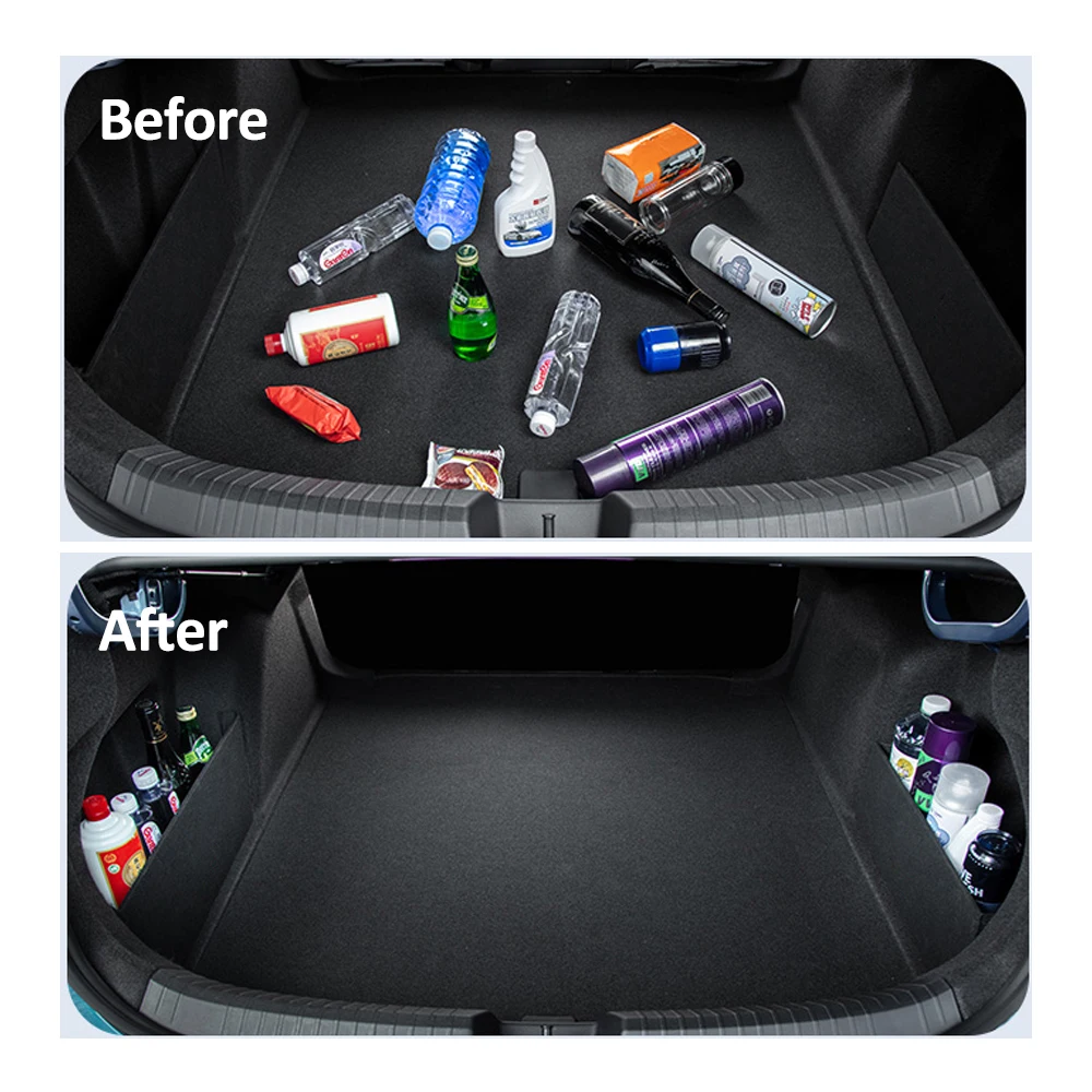 ل Xpeng G6 2023 2024 2025 ترقية الجذع تخزين التقسيم البيئي متعدد الوظائف صندوق تخزين اكسسوارات السيارات الداخلية