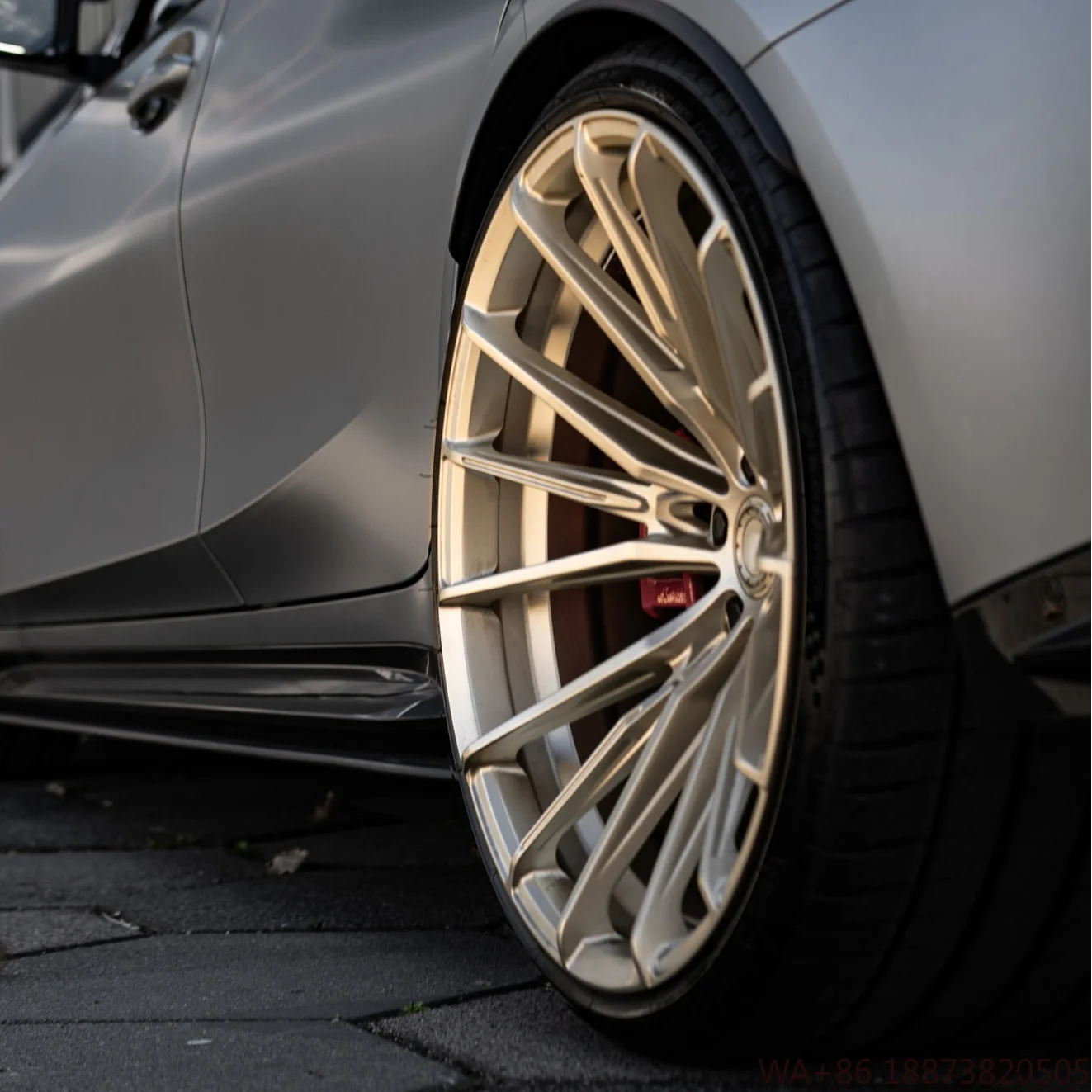 For  Custom Concave 18 19 20 21 22 Inch 5x108 5x112 5x114.3 5x120 Forged Wheels Rim for BMW Audi Mercedes Honda Mustang