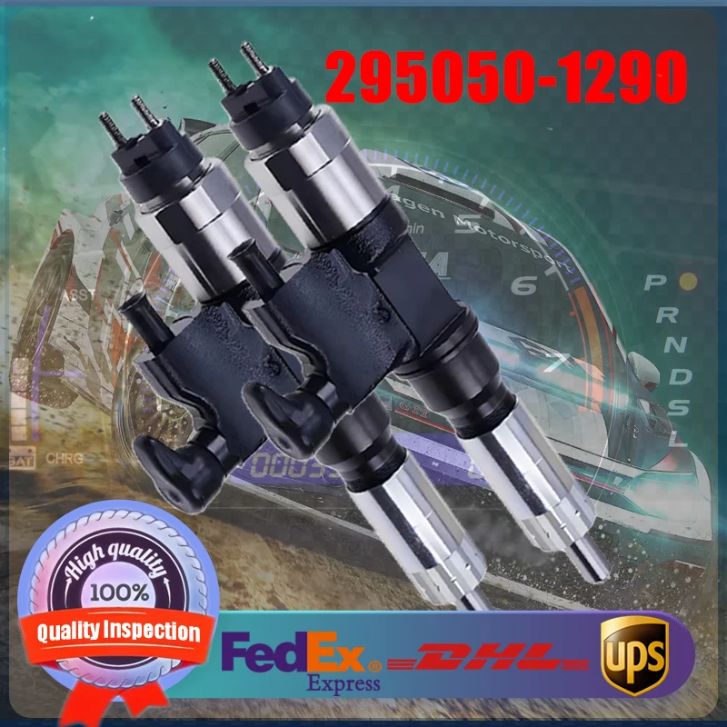 

Common Rail Injector 295050-1290 295050-1291 8-98207435-0 for Isuzu Engine 4HK1 Chevrolet NQR Diesel Engine
