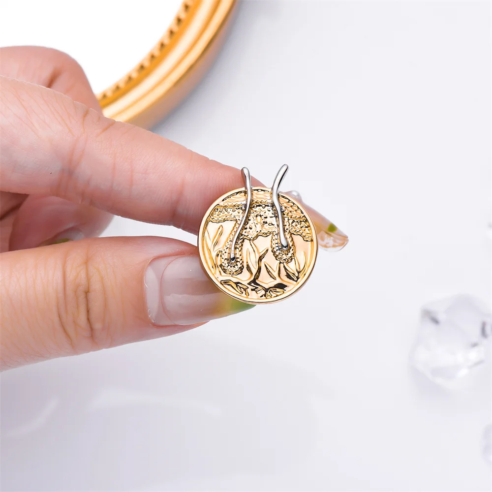 Harong New Hair Follicle Pin Cute Medical Lapel Brooch for Dermatology Doctor Nurse Biologist Badge College Graduation Gift