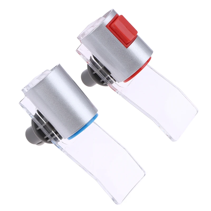 1Pc Plastic Red Blue Universal Size Push Type Water Dispenser Switch Faucet Hot/Cold Key Tap Replacement Part