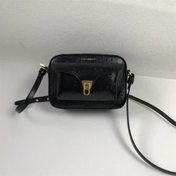 The new coccinelle Beat leather metal buckle single shoulder crossbody square camera bag for women