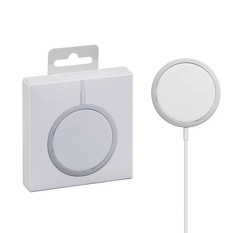 Oryginalna magnetyczna ładowarka bezprzewodowa do Apple Magsafe do iPhone'a 17 16 15 14 13 12 Pro Max Plus Samsung Szybkie ładowanie typu C — zdjęcie produktu 7