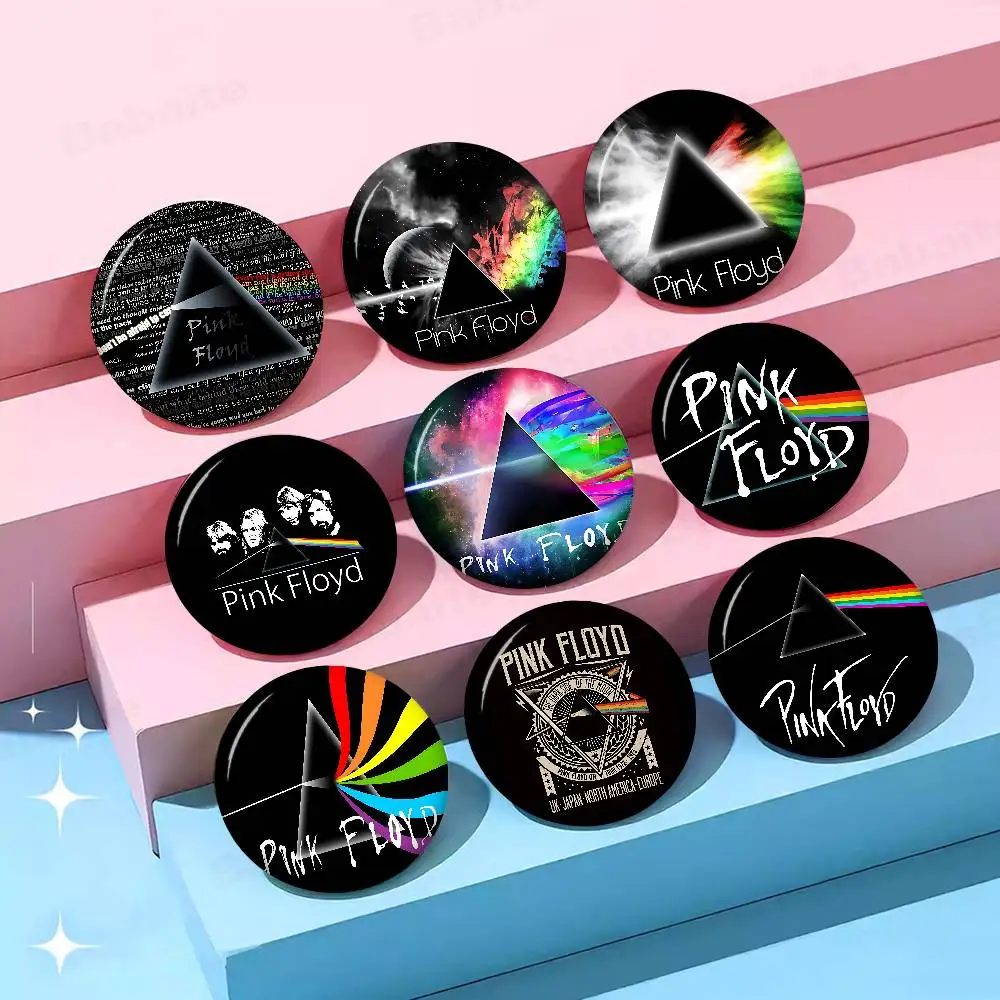 الفرقة P-الوردي F-Floyds الإبداعية صفيح لينة زر دبابيس الحيوان أيقونة بروش التلبيب على ظهره شارة الملحقات دبوس