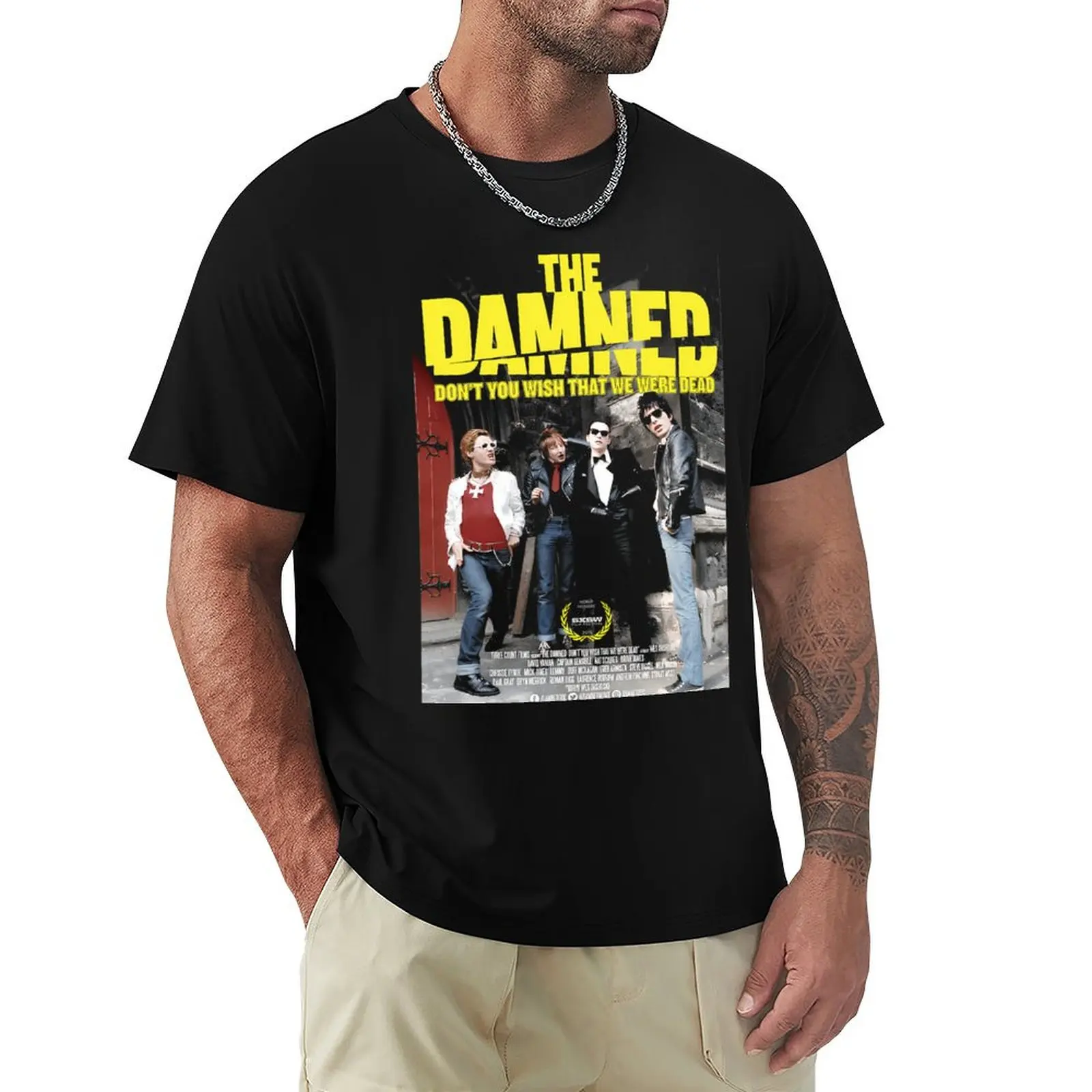 

Classic Music Logo Vintage Tour Band Albums T-Shirt Basic Regular Fit Casual T-Shirt