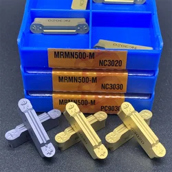 MRMN200 MRMN300 MRMN500 NC3020 NC3030 PC9030 Carbide Inserts MRMN500 PC9030 CNC lathe cutter Parting and grooving part MRMN