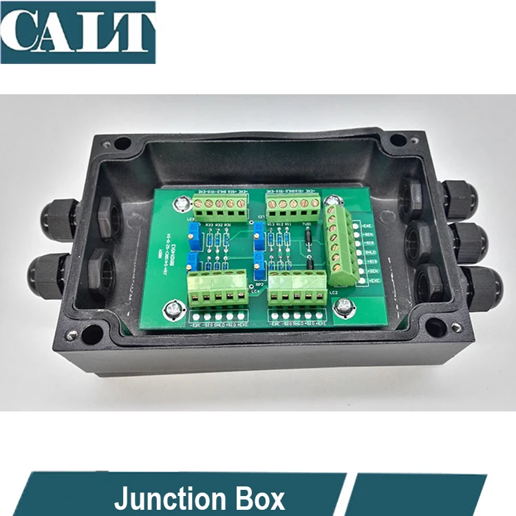 Chińska skrzynka przyłączeniowa DY-JXH-S4, cyfrowa skrzynka przyłączeniowa 4 wejścia 1 wyjście, 6 wejść 1 wyjście, 8 wejść 1 wyjście, czujnik tensometryczny