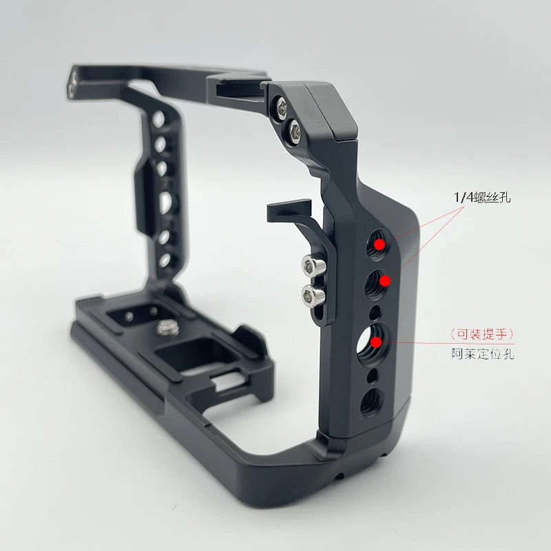Full Cage Rig For Sony ZV-E10 Mark II ZVE102 Camera Quick Release Plate Hand Grip