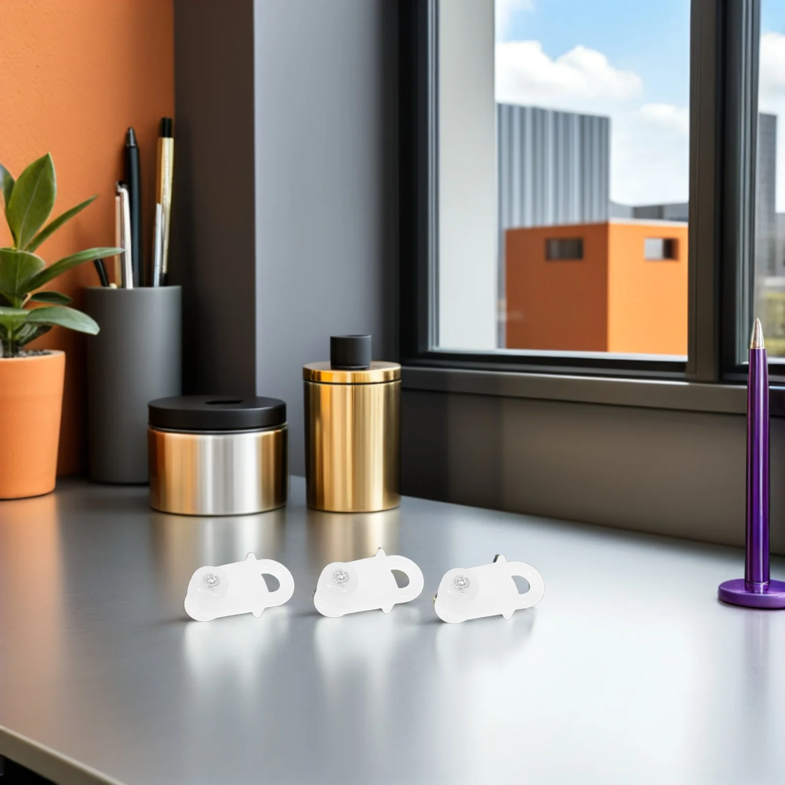 

100Pcs Curtain Track Gliders Plastic Small Double Wheel Pulley Sliding Track Ceiling Mount Rail Accessories for Home Curtains