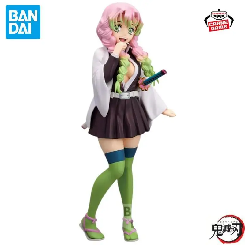 

Original BANDAI BANPRESTO Demon Slayer Kanroji Mitsuri Anime Figurine PVC Genuine Figure Collections Model Toys Holiday Gifts