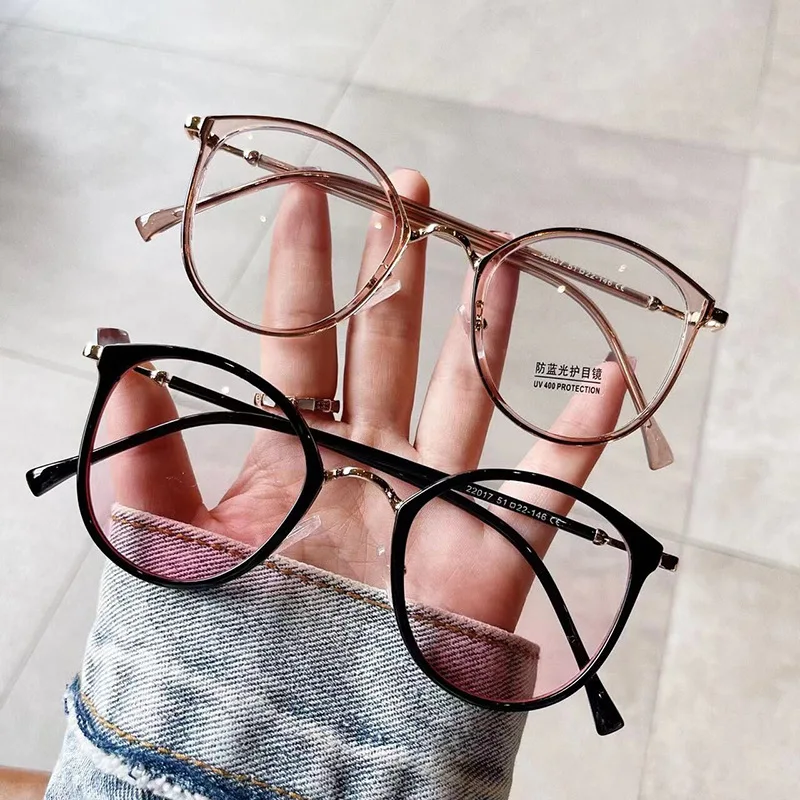 Korean Stylish Women\'s Glasses Frame High Quality Blue Light Blocking Eyeglasses Woman New Fashion Female Eye Glasses