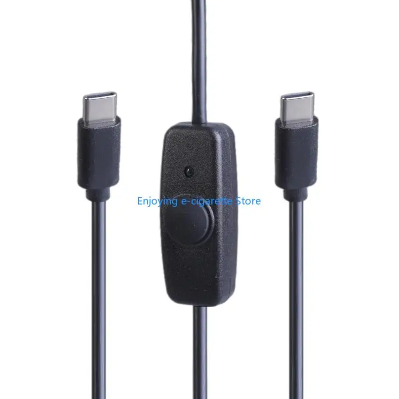 USB-C-Stecker auf Stecker, Schaltsteuerkabel, 20 W, Schnelllade-Verlängerungskabel, Y4QF – Detail 2