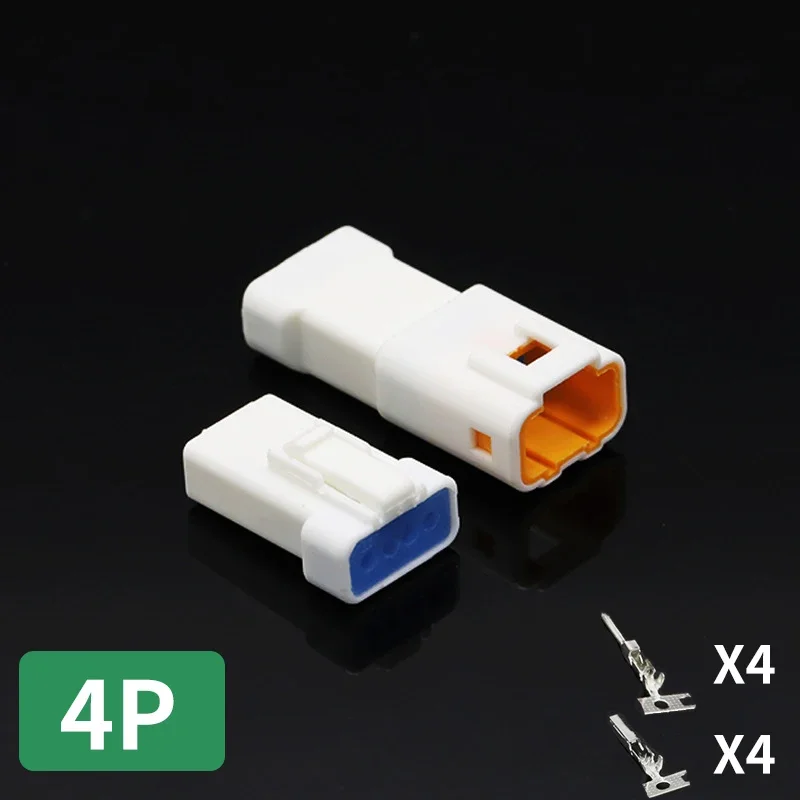 5/10/100 Sets Automotive Connectors JST02R-JWPF-VSLE 2/3/4/6/8 Pin Waterdichte Connectoren Mannelijke en Vrouwelijke Butt Pluggen