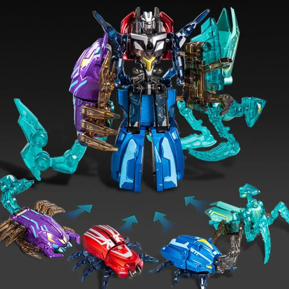 Mantis/Scorpion Transformation Robot Simulation Movable Animal Deformation Robot Alloy Multi-joint Model Transformation