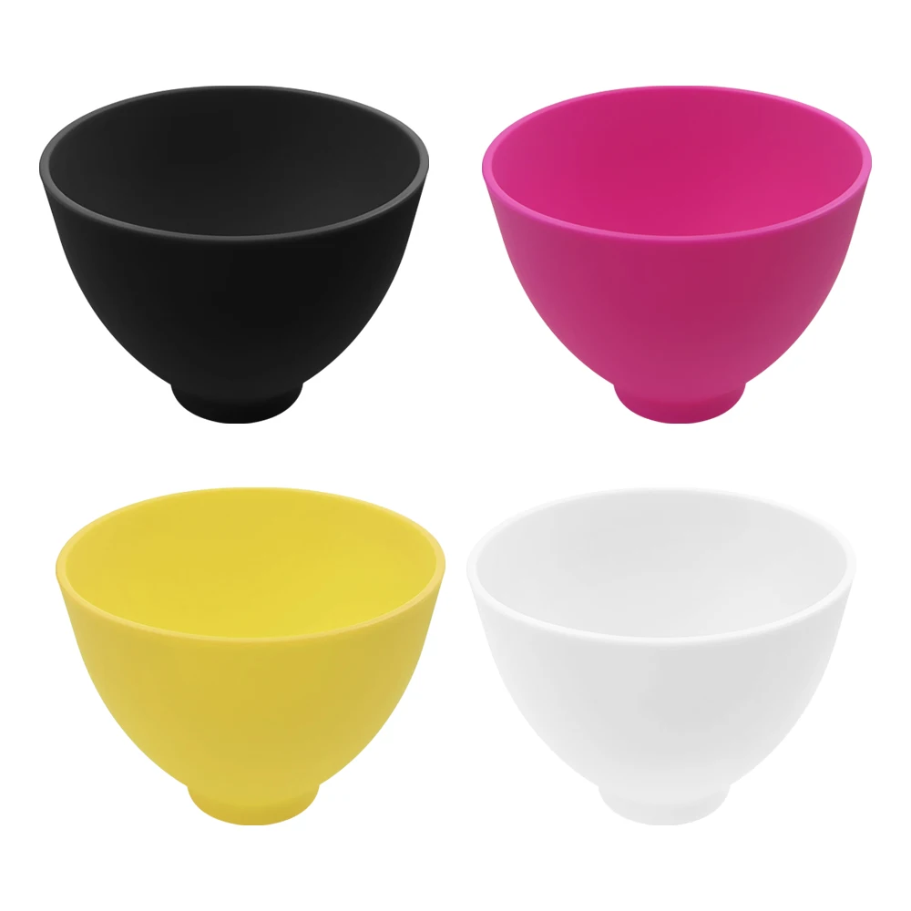 1pcs Dental Mixing Bowl Knife Plastic Alginate Plaster Mixing Tools Dentist Lab Silicone Cup Flexible Rubber Bowls