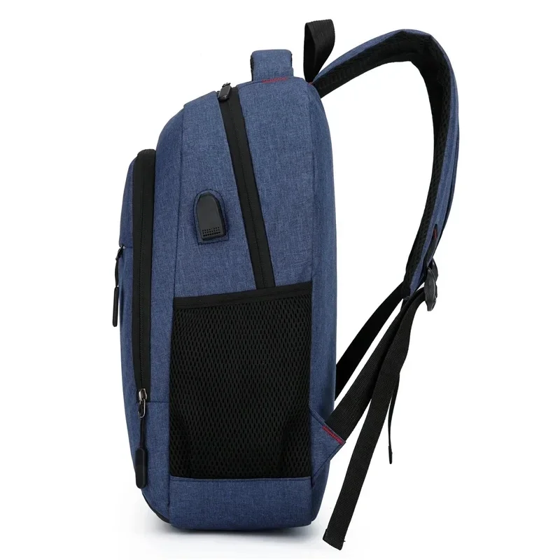 Sac à dos classique étanche pour homme, chargement USB, sac à dos de voyage décontracté, grande capacité, sac d'école pour ordinateur portable