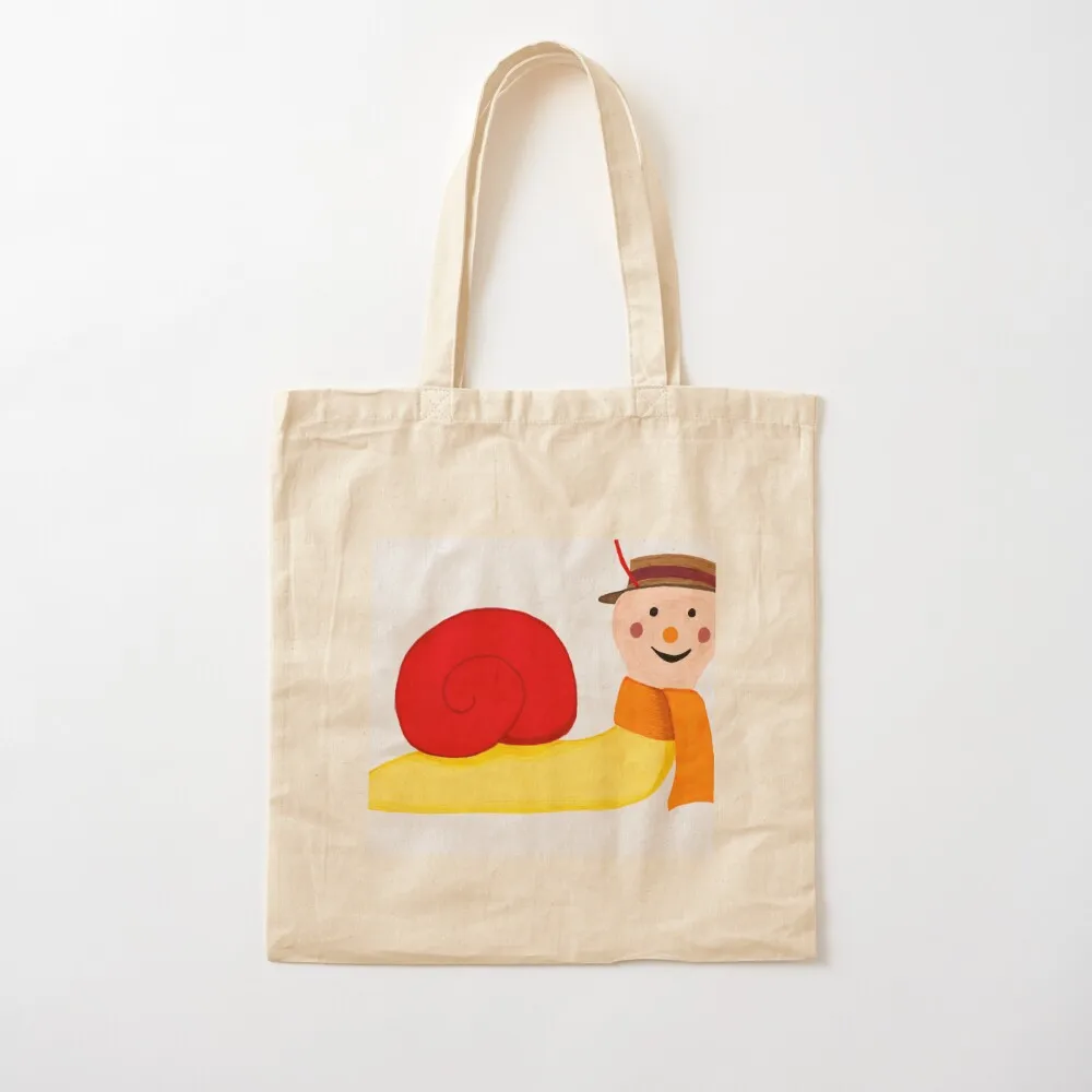 Brian the Snail Tote Bag shopper bags bag luxury women women bag reusable shopping bags