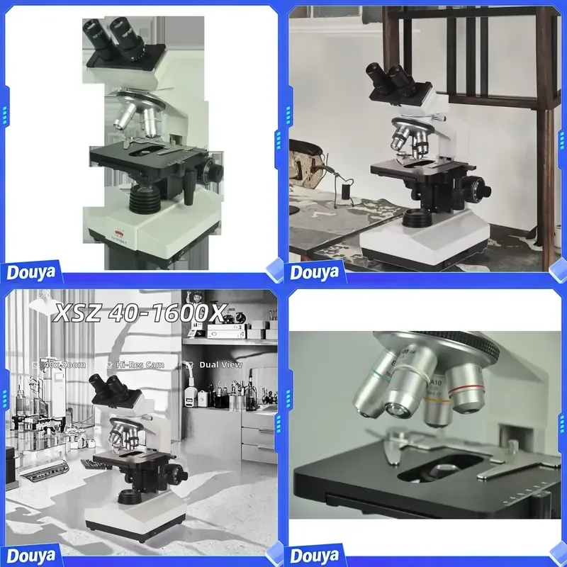 701BN Microscope High Quality 40-1600X Binocular Head 107bn Biological Microscope From Manufacturer