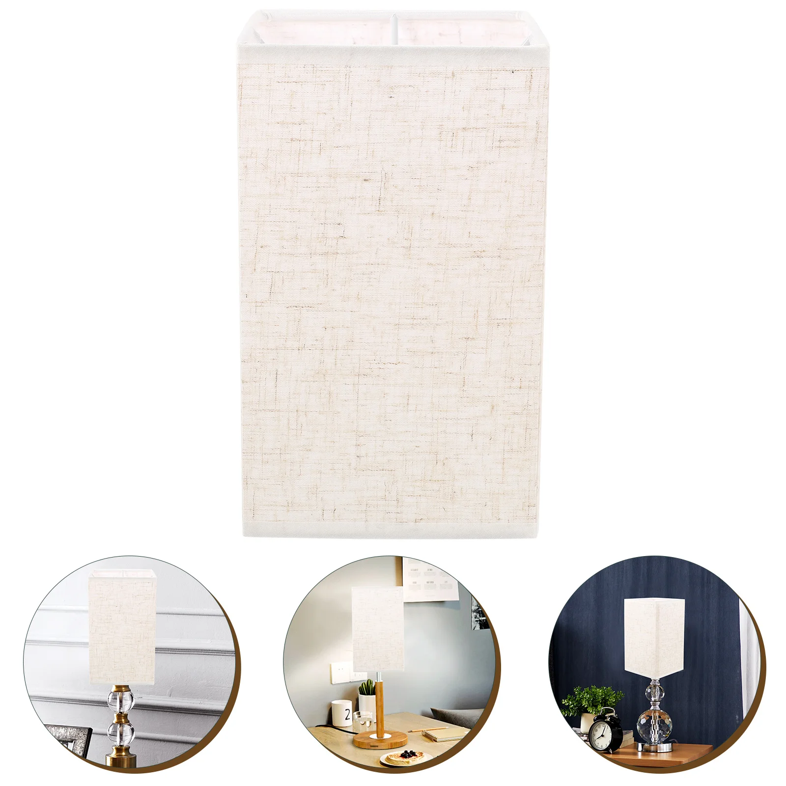 

Rectangle Table Lamp Pendant Shade Mother Light Covers Rechargeable Fabric Accessory