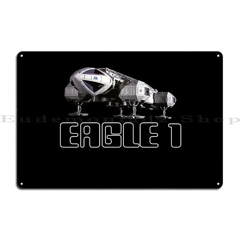 Space 1999 Eagle Cosmic Ark 1982 Battlestar Galactica Metal Plaque Funny Print Garage Party Cinema Tin Sign Poster
