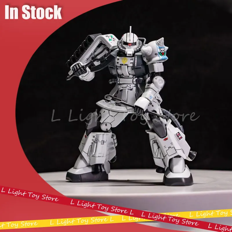 Xingdong 1:144 Hg White Wolf Zaku Assembly Models Action Figure Gto Zaku2 Mech Anime Figure Collection Ms-05 Zaku Statue Kid Toy