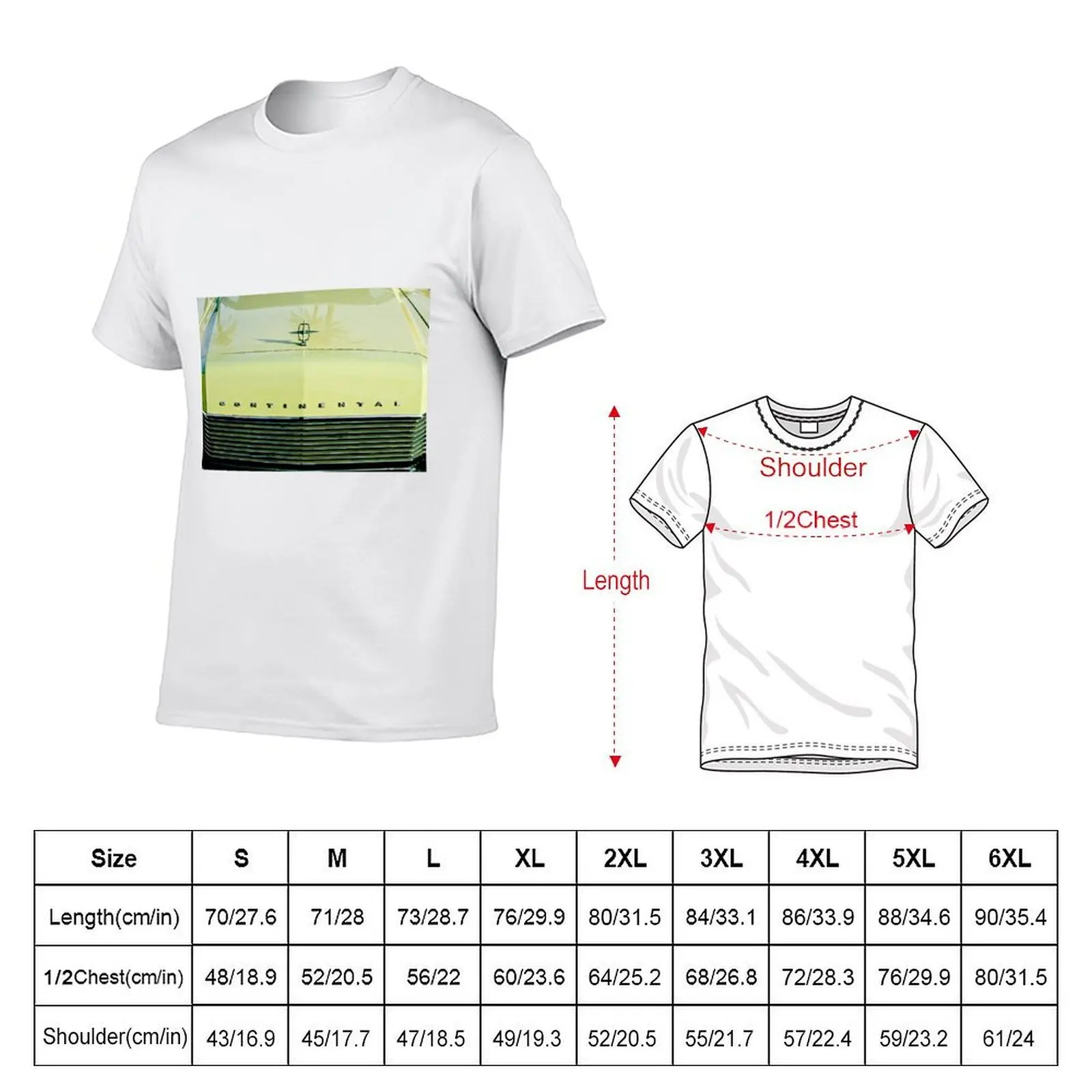 هود الفكاهة تي مصبغة شعار قمصان رجل-داكن لينكولن 1967 القطن تي شيرتات عجيبة حلية قميص كونتيننتال t -0031c #5