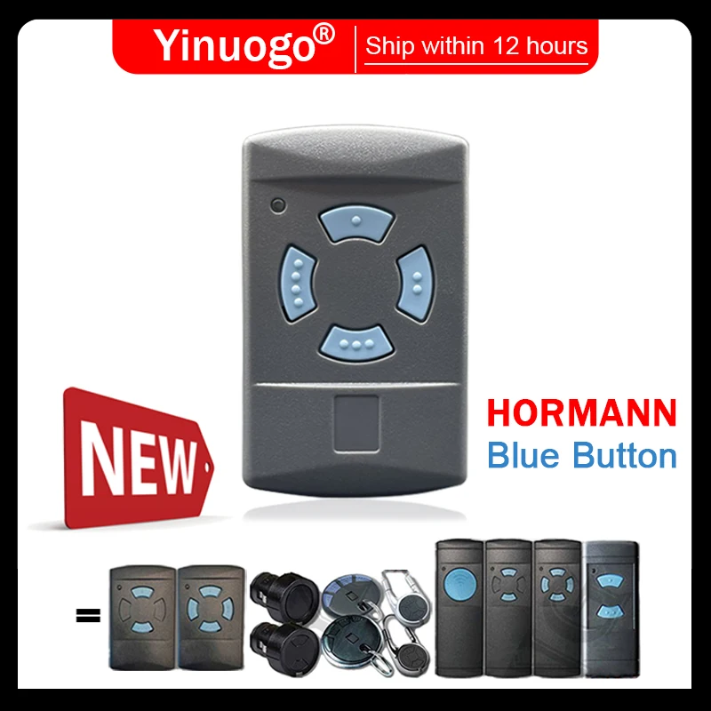 

HORMANN Remote Control 868MHz Clone HORMANN HSM4 HSM2 HSE2 HSE4 Garage Door / Gate Remote Control Handheld Transmitter