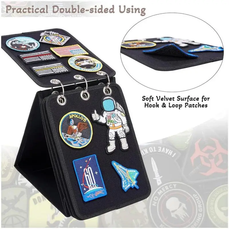 

Board Patch Patches Armband Book Holder Books Binders Holding Displaying Portable Showing Booklet Collectors Collection Albums