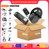 BAFANG 1000W 500W 750W Motor Kit With 20Ah Downtube Battery Kit BBS02B Electrical Bike Mid Motor Drive Conversion Kits EKD01 LCD