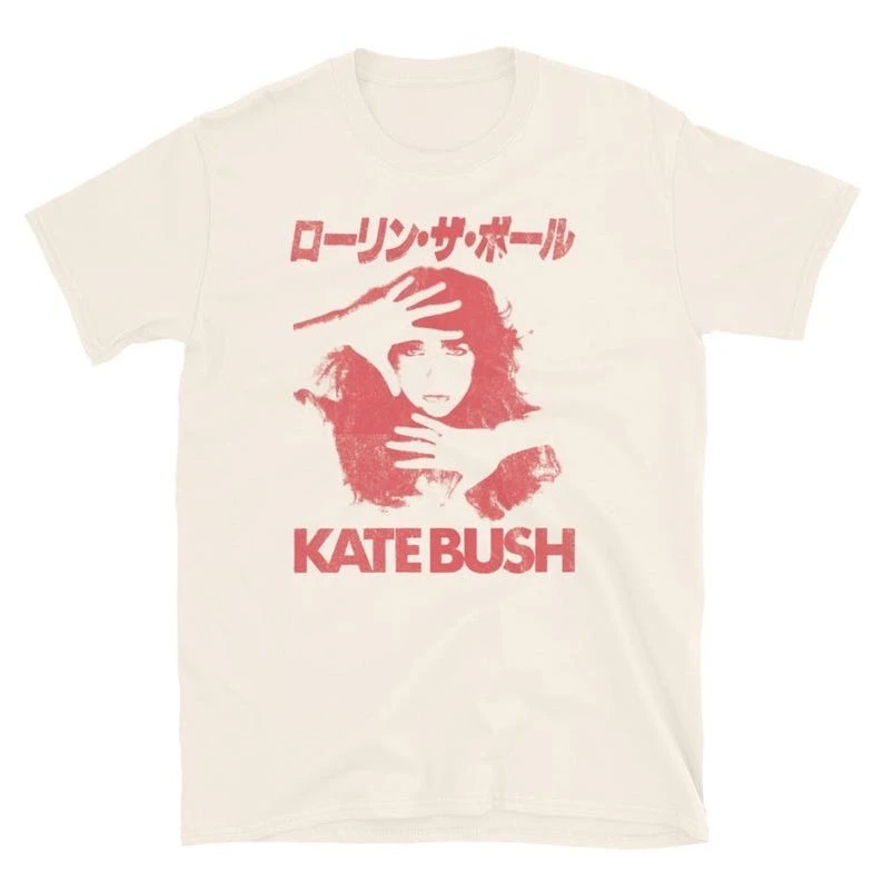 Kate Bush Geste T-Shirt Art Pop T-Shirt Vintage Y2k T Shirt Casual Loose Streetwear Print O Neck Streetwear Fans Gift Unisex