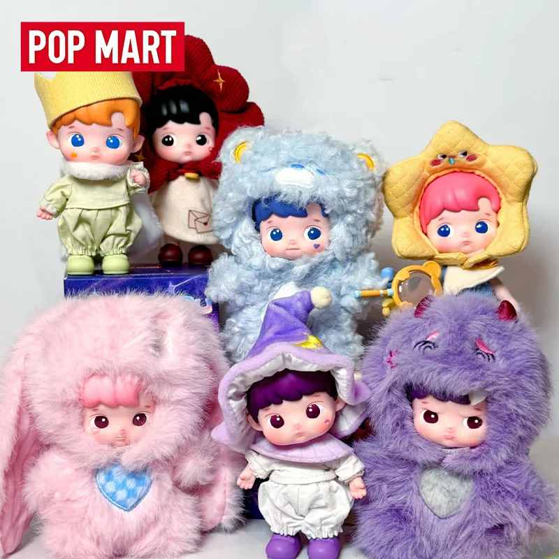 Popmart Haipupu Mystery Series Blind Box Mini-Gelenkpuppe Niedliche Plüschpuppe Modisches Spielzeug Freunde Feiertagsgeschenk