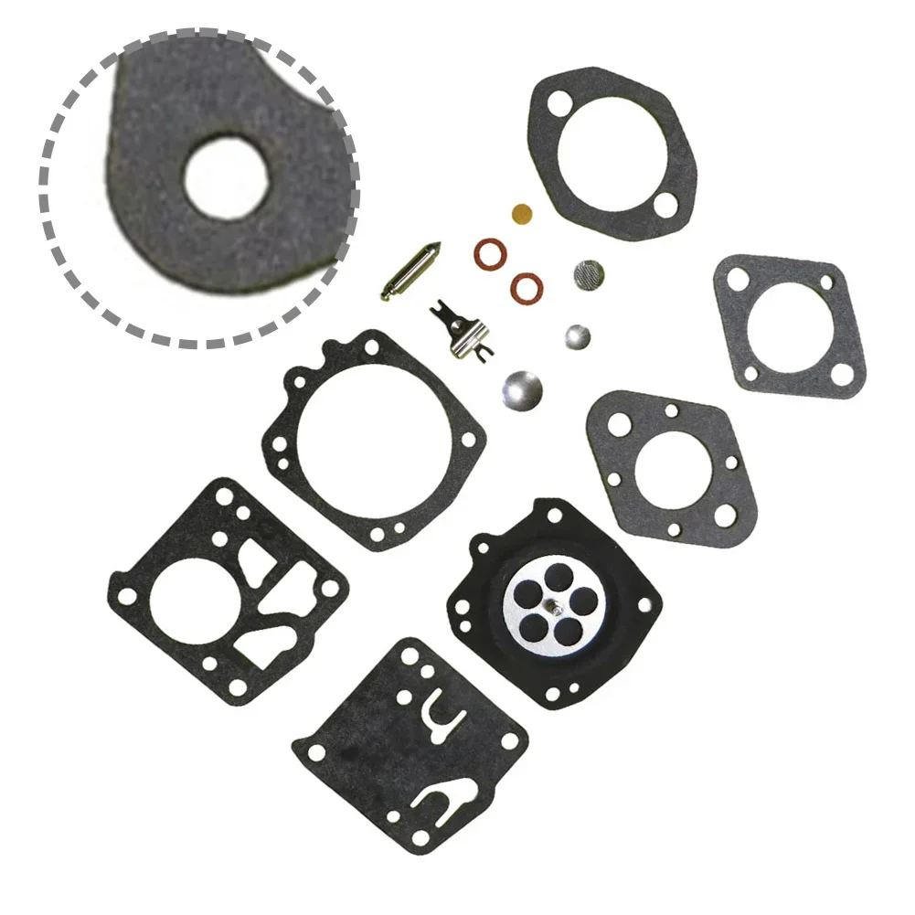 For Wacker BS Series Carburetor Repair Kit For BS45Y BS60Y BS62Y BS105YR BS500 BS600 BS700 GVR220 15 Components