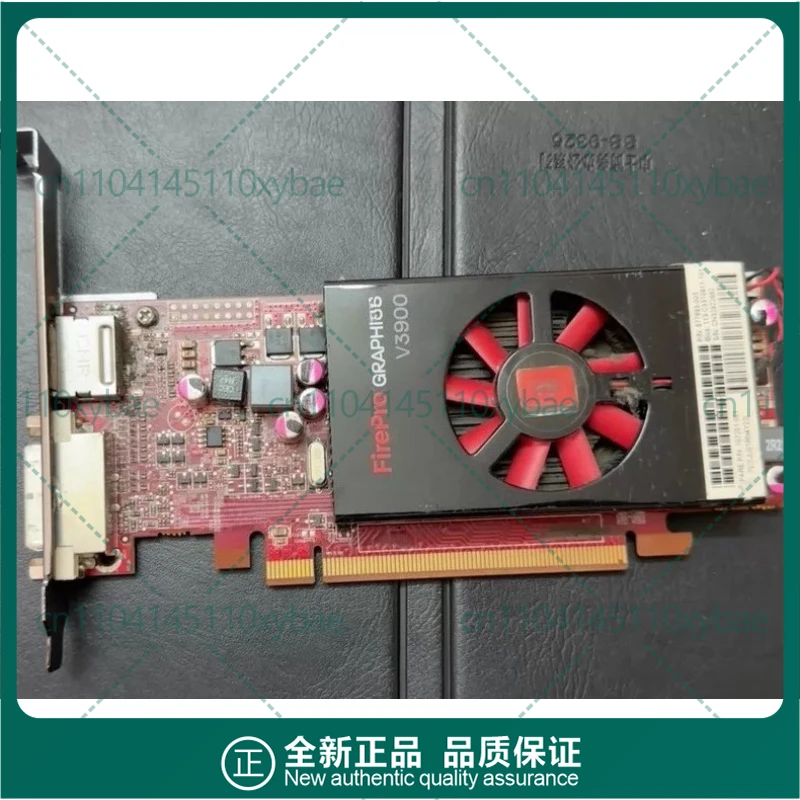 Tarjeta gráfica profesional AMD FirePro V3900 1G, tarjeta de media altura con interfaz DVI + DP, compatible con resolución 2K