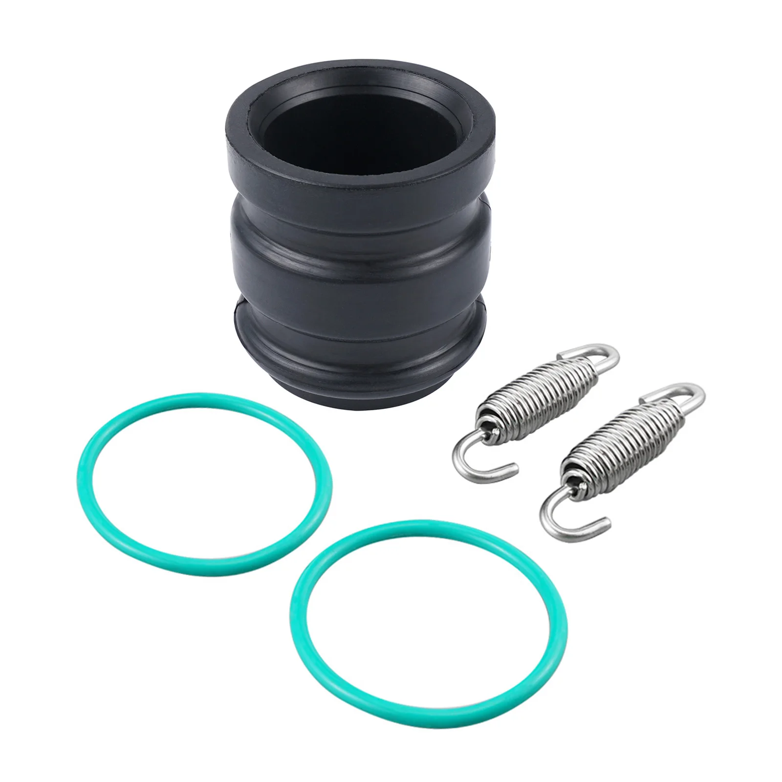 For KTM EXC 300 EXC250 1998-2016 XCW MXC XC SX Six Days Freeride 250 300 Exhaust Coupler Kit Muffler Tailpipe Rubber Seal