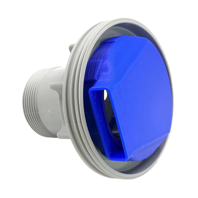 Salida de piscina Azul 360 ° Boquilla de repuesto giratoria para piscina, boquilla de entrada para piscina, boquilla para Intex Bestway Airstone