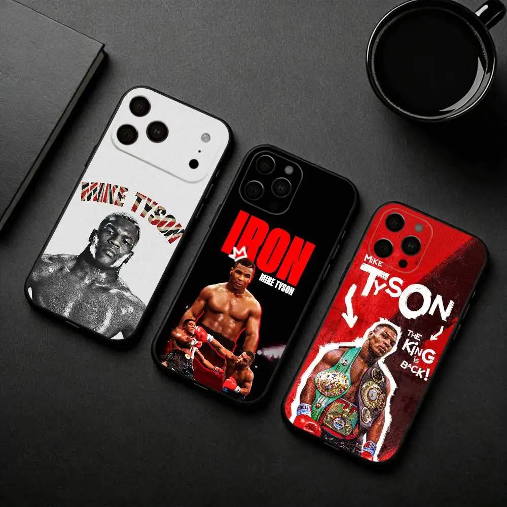 

The king of B-Boxing M-Mike T-Tyson-N Phone Case For iPhone 17pro,16,15,14,13,12,11 Plus,Pro Max,XS,Soft Silicone Black Cover
