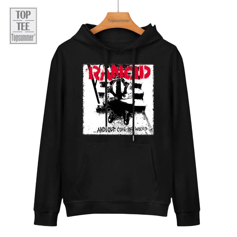 

...and out Come the Wolves Album Sweatshirt Rancid Tour Hoodies Womens Emo Streetwear Sweatshirts 100 Cotton Top