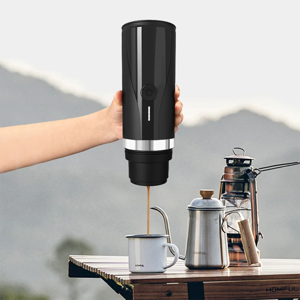 

Portable Automatic Rechargeable One-button Extraction Coffee Machine Small And Convenient Espresso Coffee Machine Travel Camping