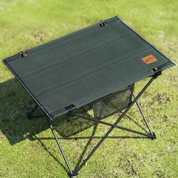 Outdoor Folding Table and Chair, Camping Equipment, Ultra Light, Portable, Picnic Supplies