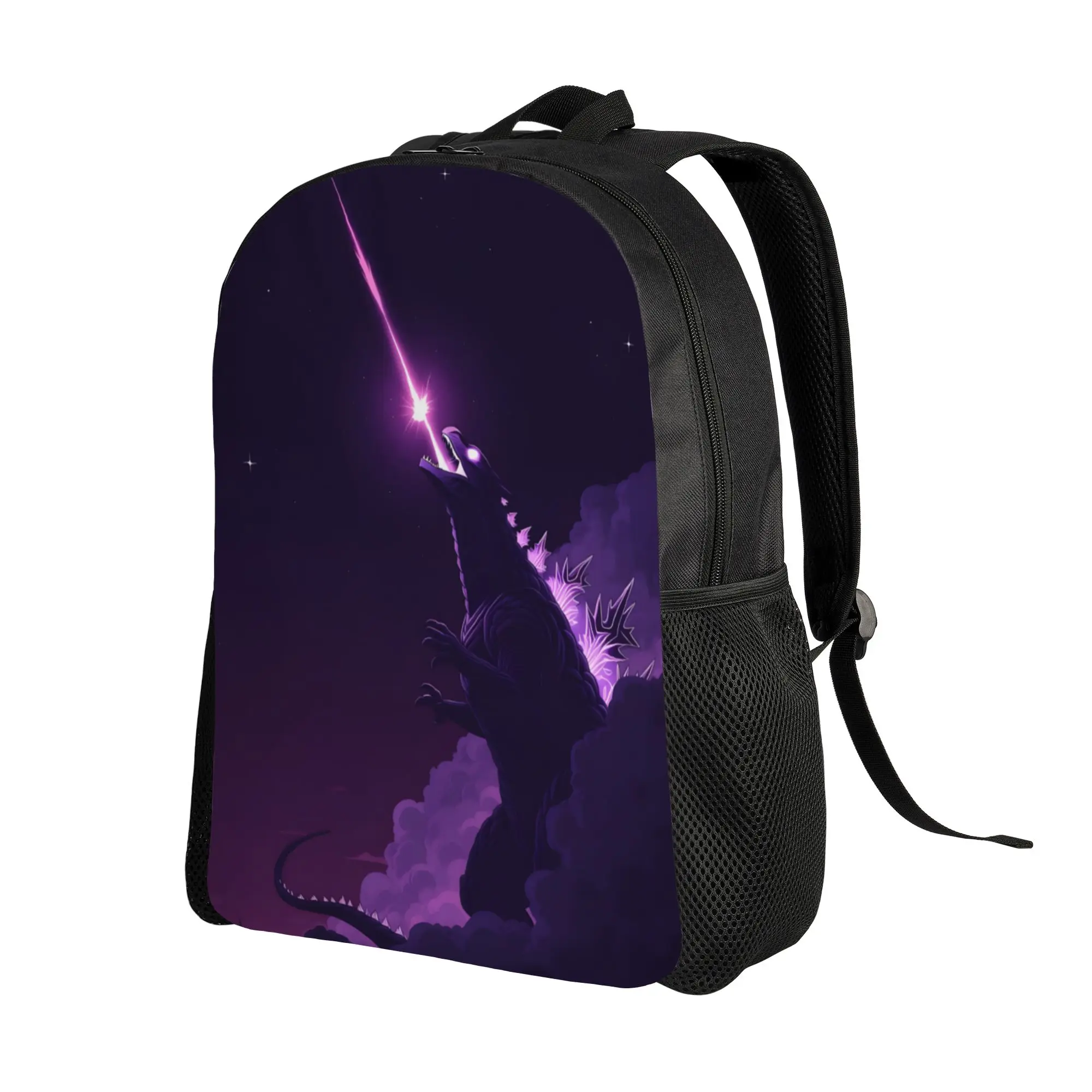 1Piece Atomic Ray New School Year Rucksack Godzilla College Student  Backpack