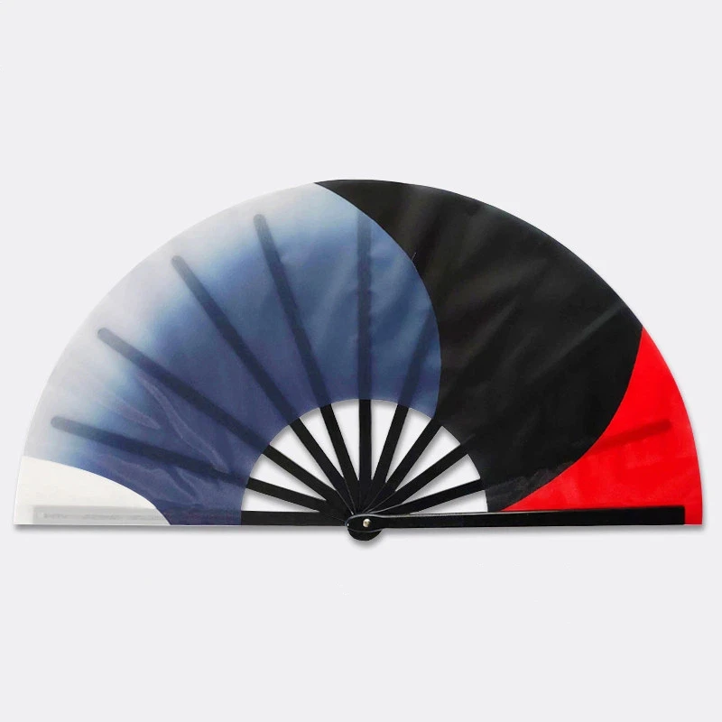 New Ink-wash Style Tai Chi Fan Square Dance Chinese Kung Fu Martial Arts Fitness Gymnastics Fan