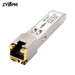 Transceptor de módulo SFP de cobre SFP a RJ45 de 1,25G, módulo SFP a Ethernet de 100m 1000BaseT para Cisco GLC-TE, Mikrotik, Ubiquiti UniFi