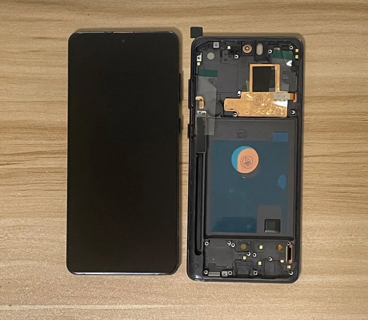 For Samsung Galaxy Note10 Lite lcd Display with Touch Screen Digitizer Assembly with brightness Adjust