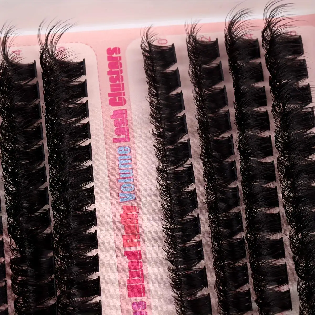 216 stuks valse wimpers, 60/80/100D wimperclusters 8-18 mm, beginnersvriendelijk, herbruikbaar