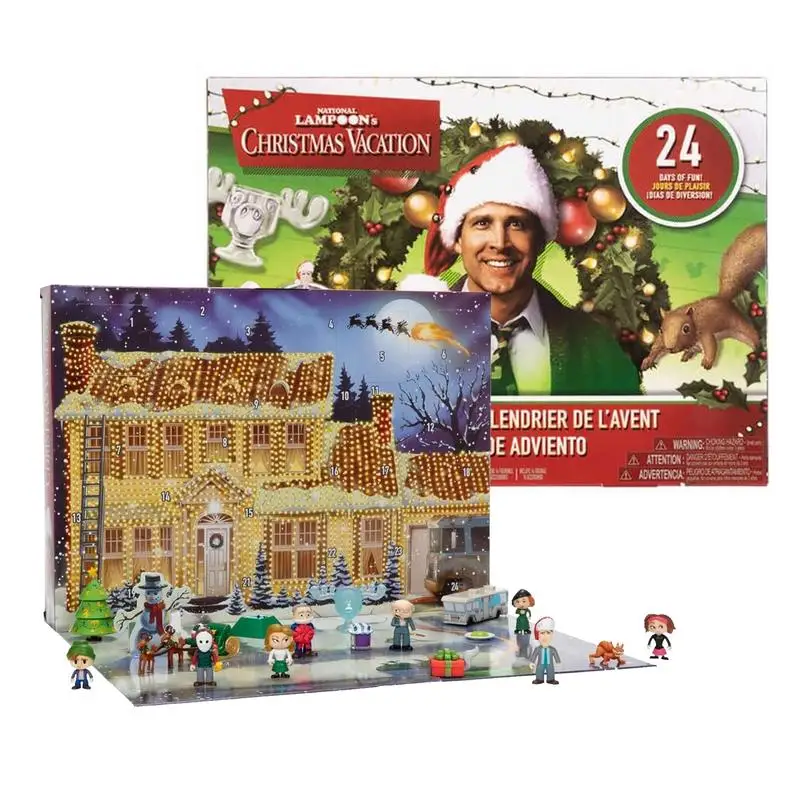 National Lampoon Christmas Vacation Advent Calendar 2024, 24 Day Christmas Advent Calendar Contains 24 Gifts, Merry Christmas