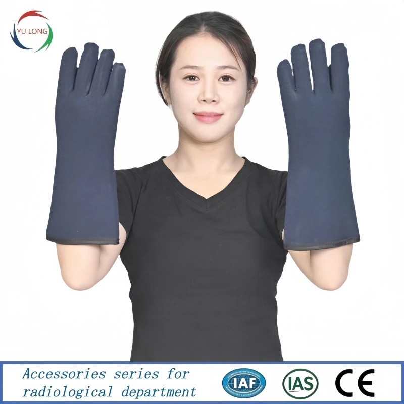 0.35/0.5mmpb lead gloves x-ray gamma ray shield hand covers CT dental interventional surgery radiological protection lead gloves