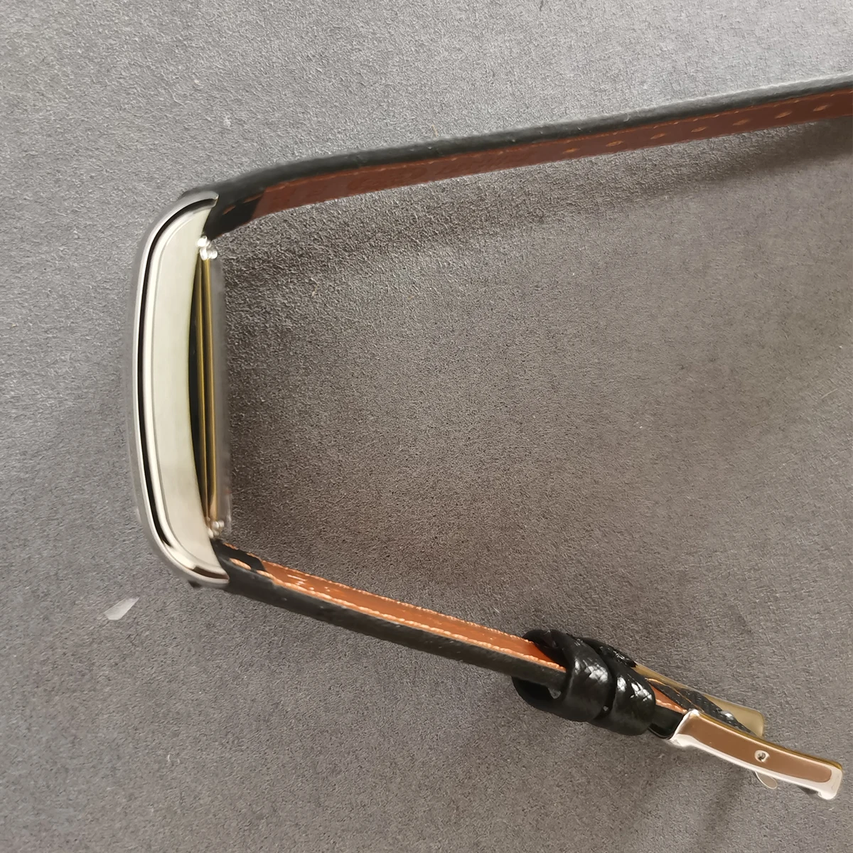 بيير بولين ساعة أوتوماتيكية للرجال مستطيل 30 مللي متر * 43 مللي متر ساعة يد ميكانيكية كلاسيكية 50 متر مقاومة للماء زجاج الياقوت NH05 #4